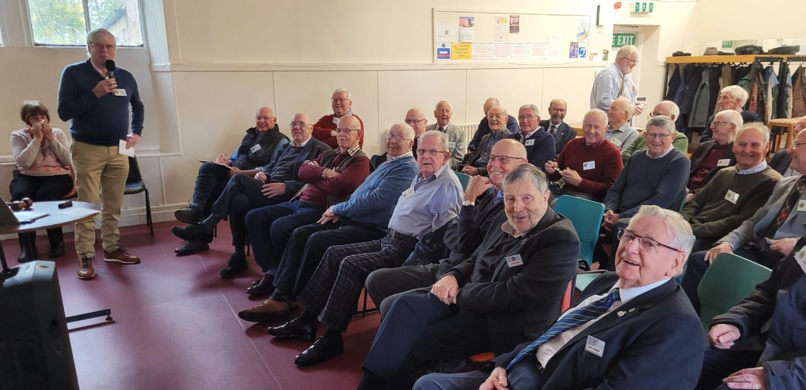 A busy meeting